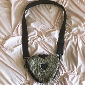 Cheetah Heart Bum Bag